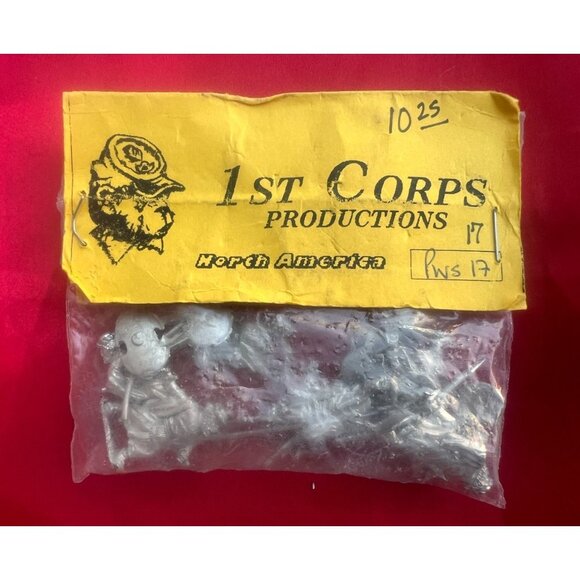 1st Corps Pewter Miniatures Bag PWS 17 – North America – Vintage Sealed - Picture 1 of 2